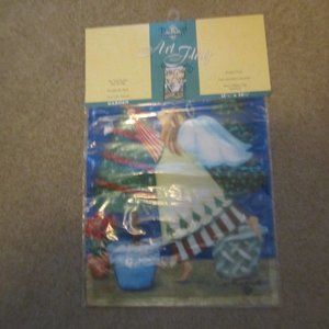 Garden Flag by Toland with a angel  New